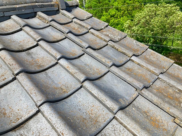 セメント瓦アップ